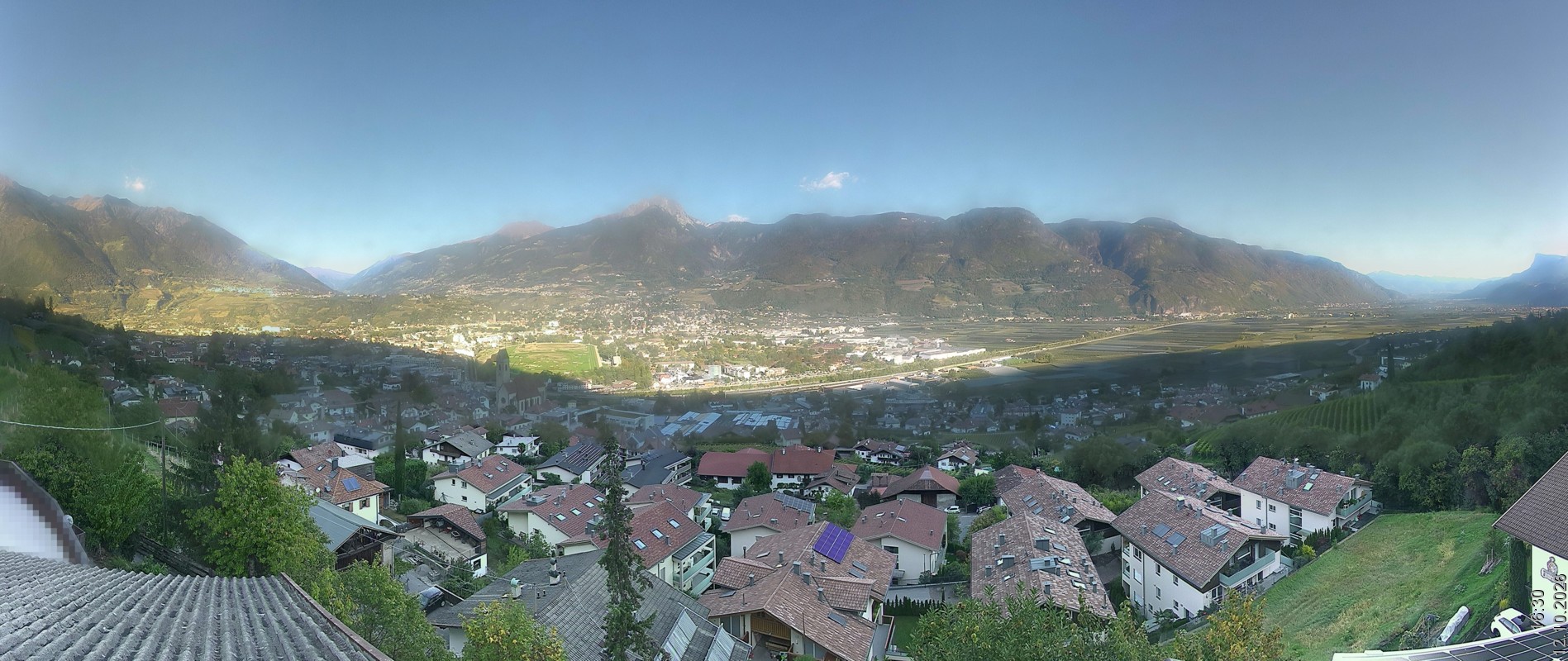 Archiv Foto Webcam Marling - Panorama