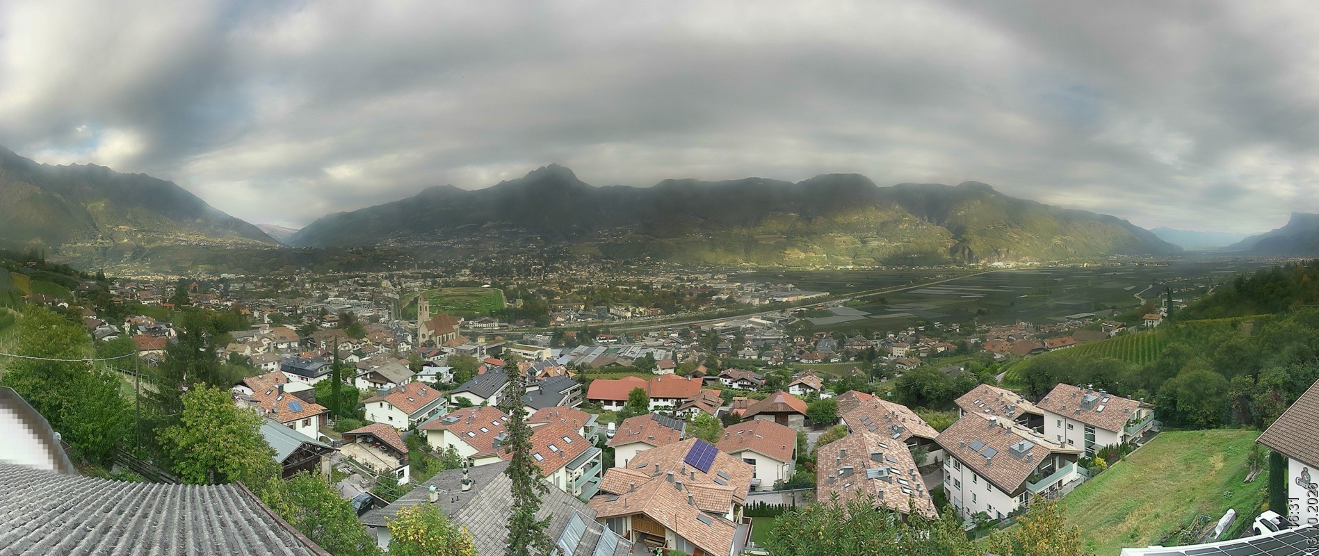 Archiv Foto Webcam Marling - Panorama