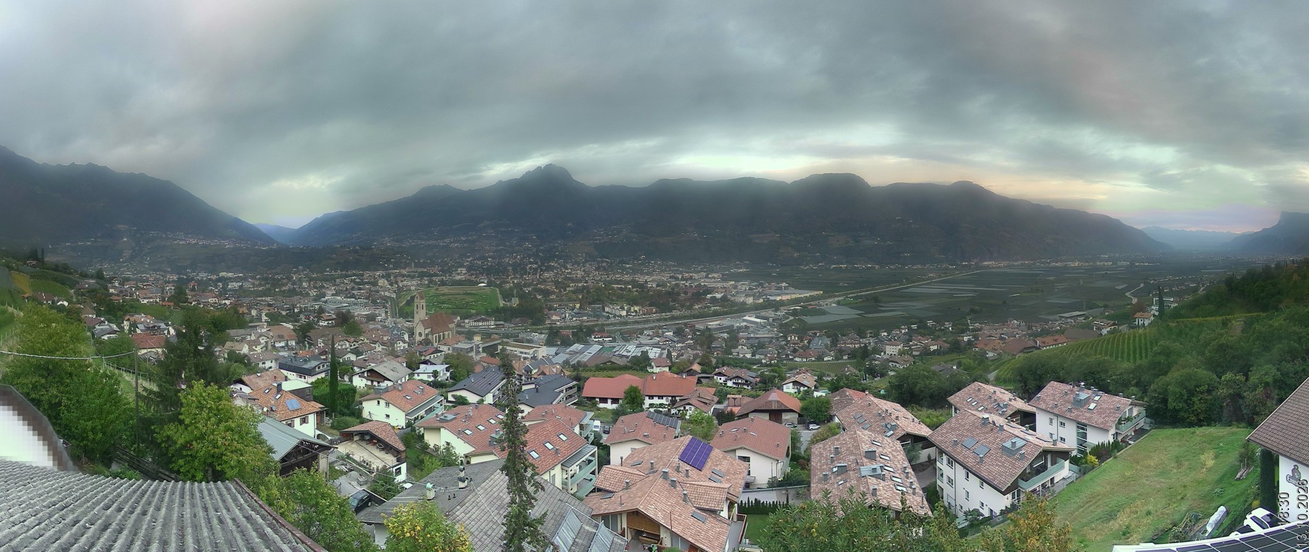 Archiv Foto Webcam Marling - Panorama