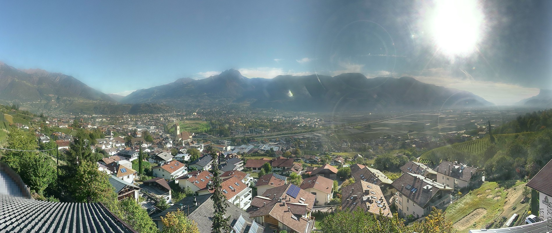 Archiv Foto Webcam Marling - Panorama