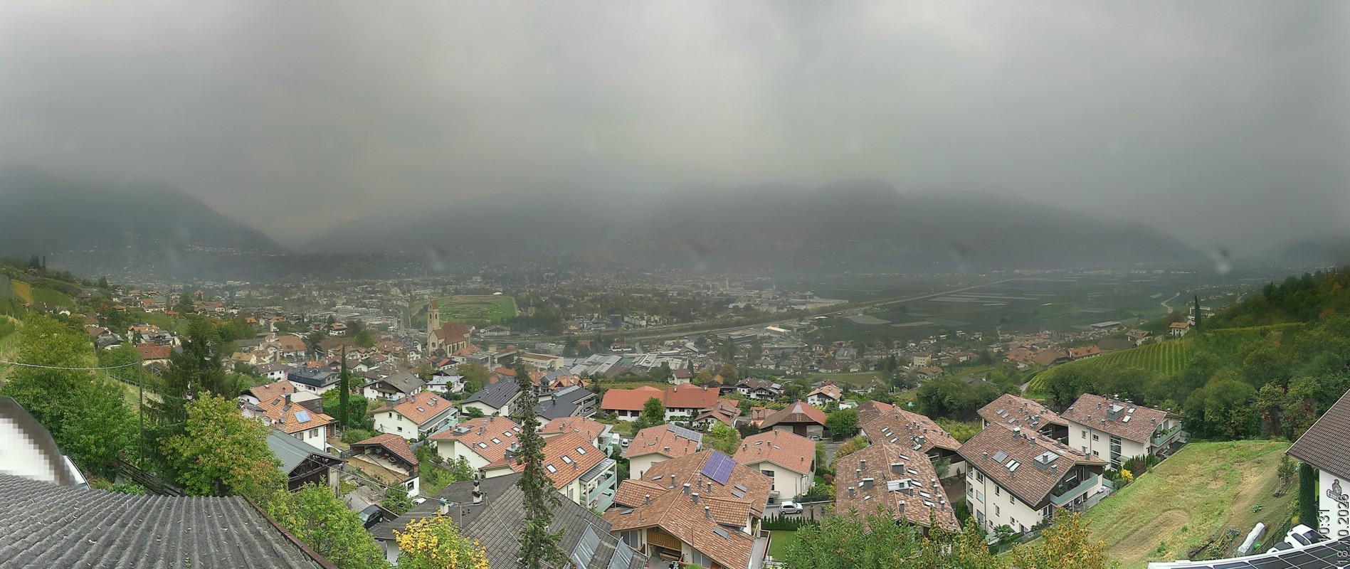 Archiv Foto Webcam Marling - Panorama