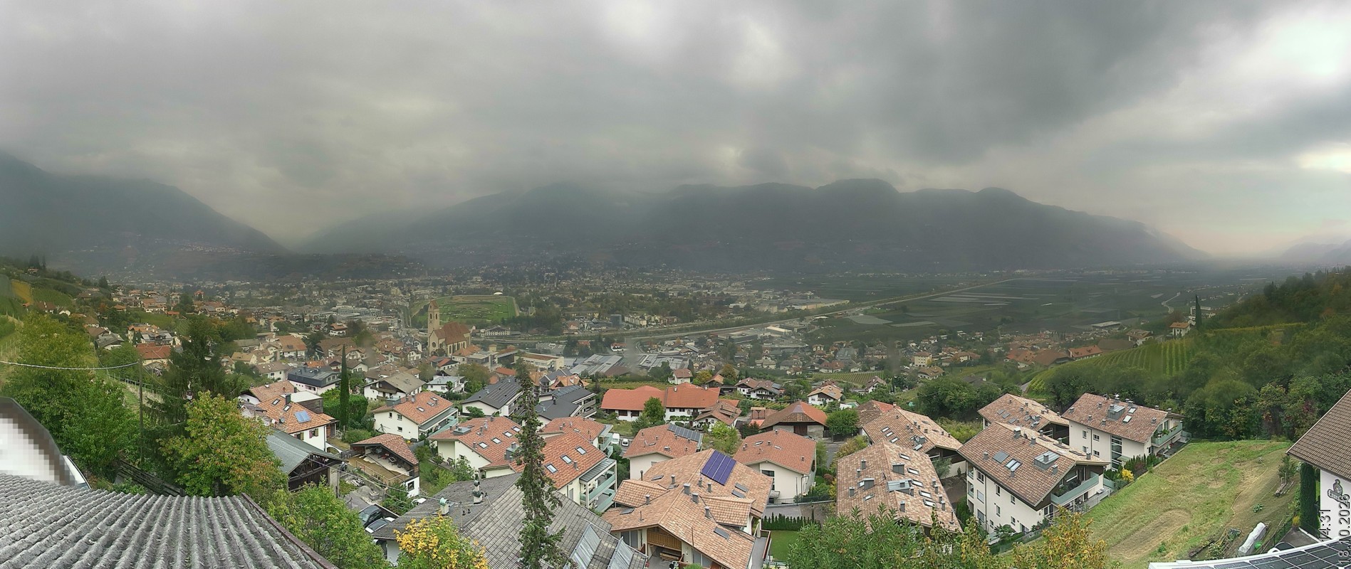 Archiv Foto Webcam Marling - Panorama