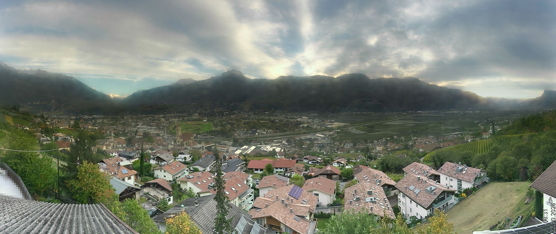Archived image Webcam Marling - South Tyrol