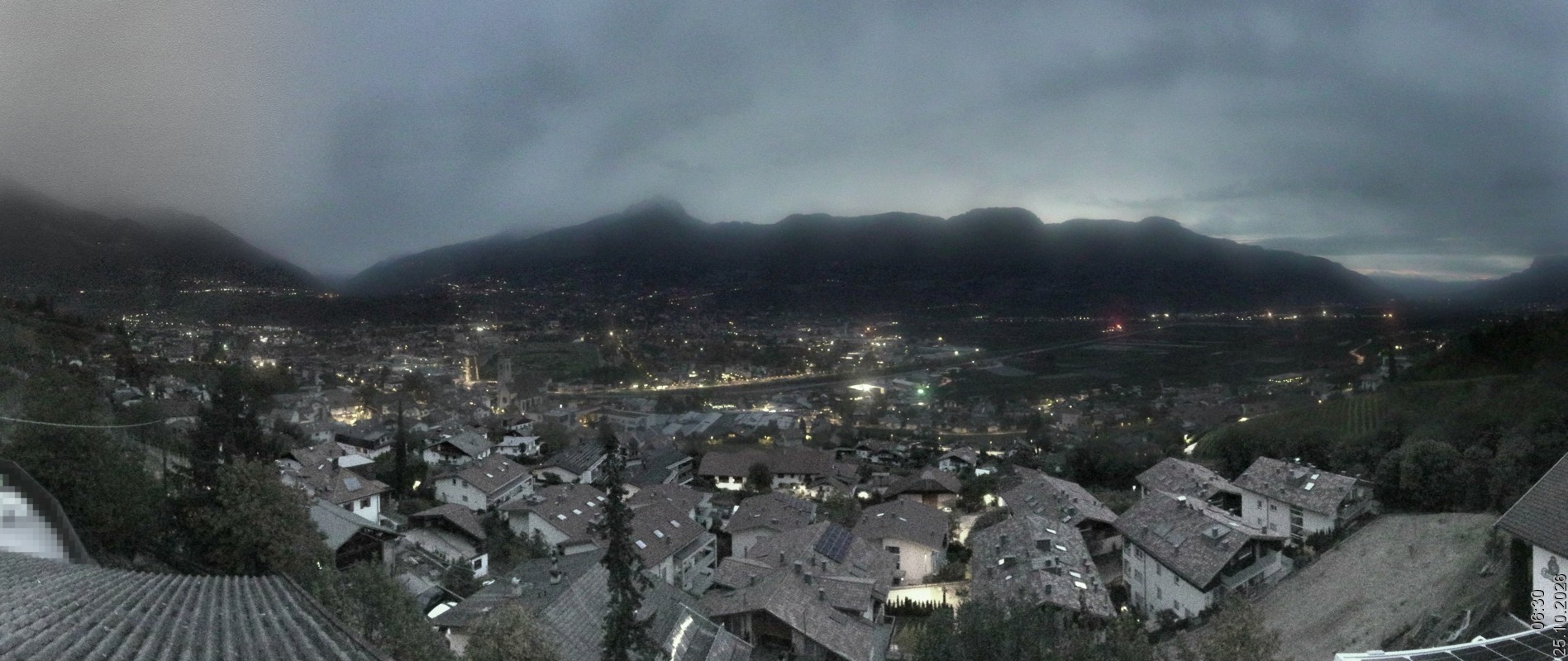 Archiv Foto Webcam Marling - Panorama