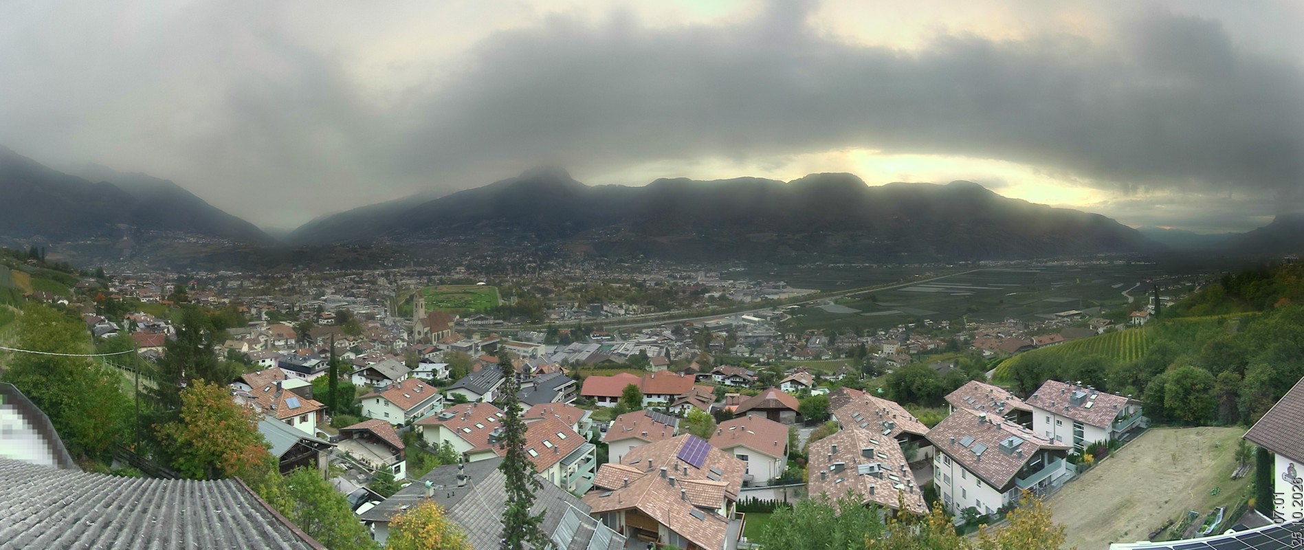 Archiv Foto Webcam Marling - Panorama