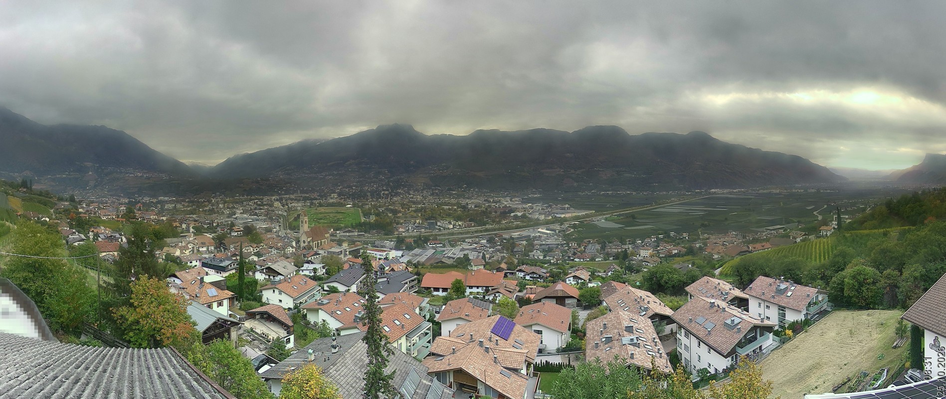 Archiv Foto Webcam Marling - Panorama