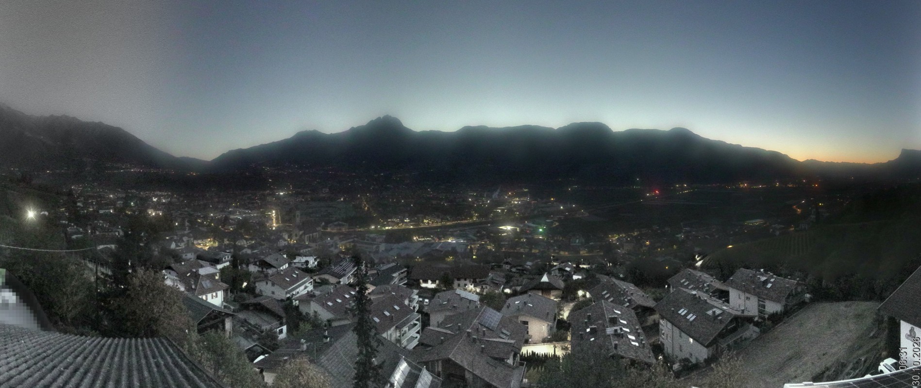 Archiv Foto Webcam Marling - Panorama