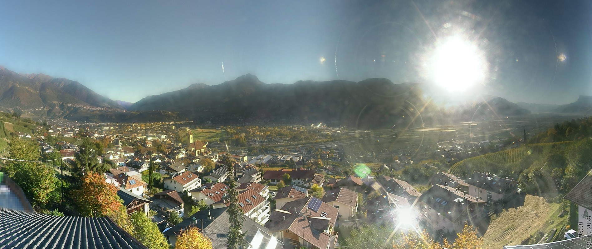 Archiv Foto Webcam Marling - Panorama