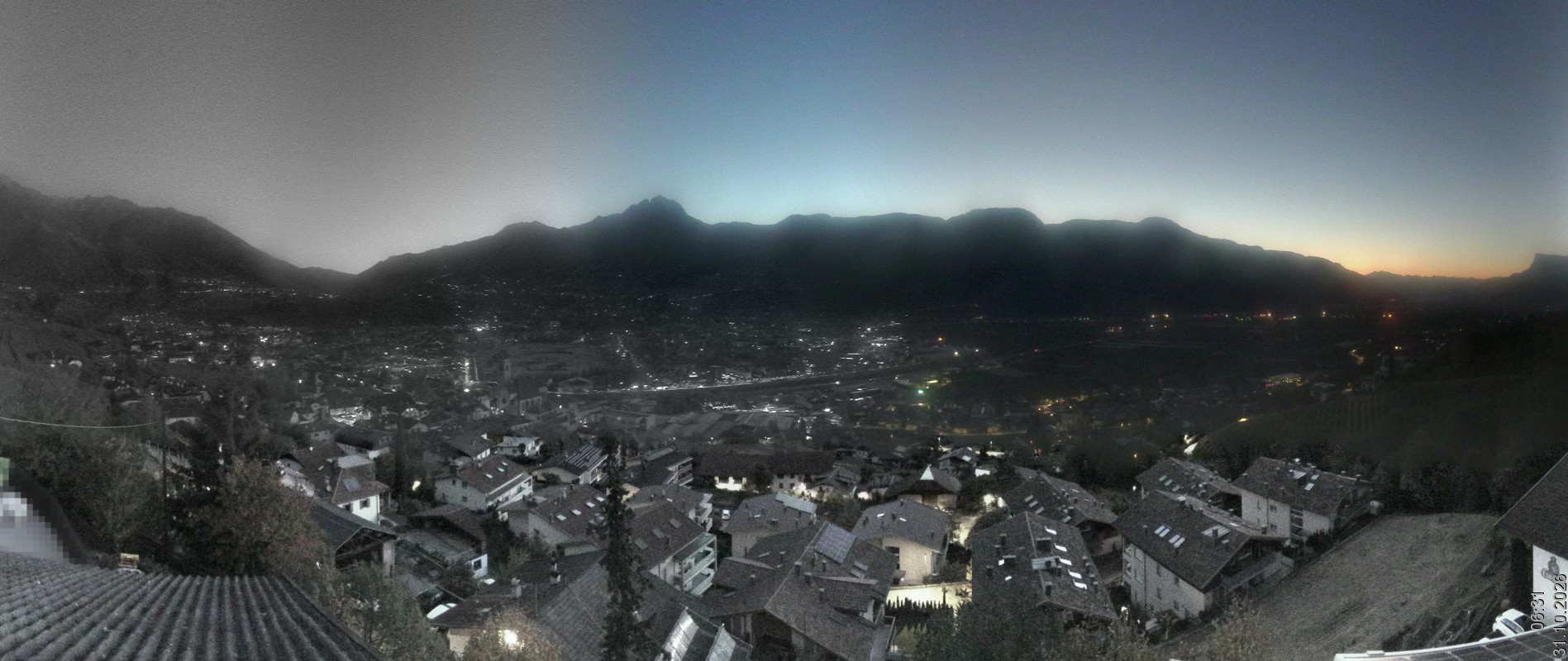 Archiv Foto Webcam Marling - Panorama