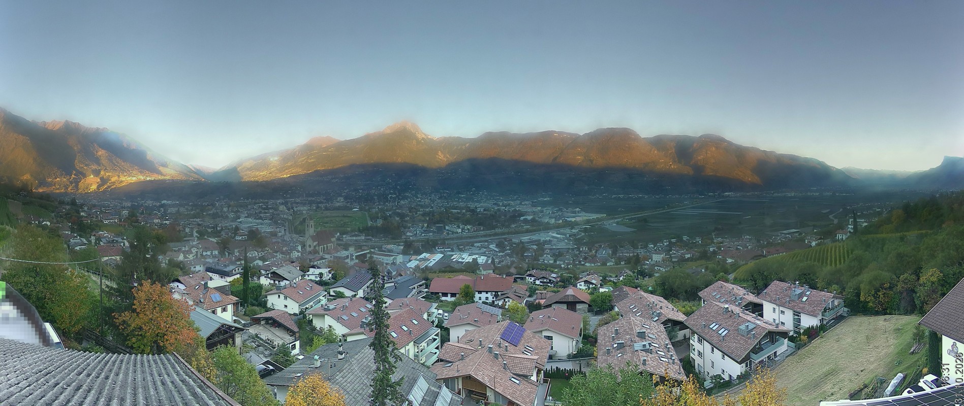 Archiv Foto Webcam Marling - Panorama