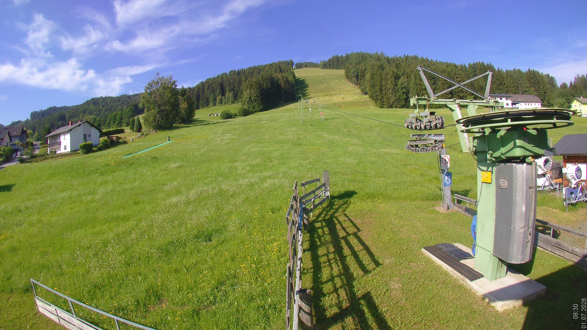 Archiv Foto Webcam Obdach - Steiermark