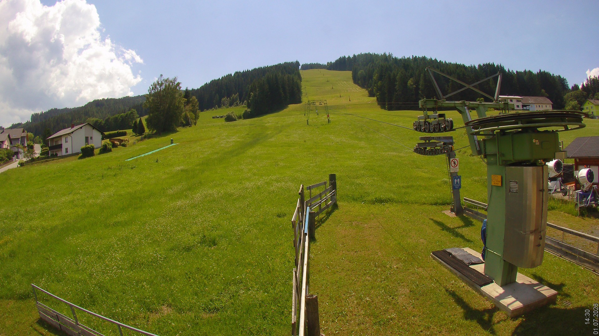 Archiv Foto Webcam Obdach - Steiermark