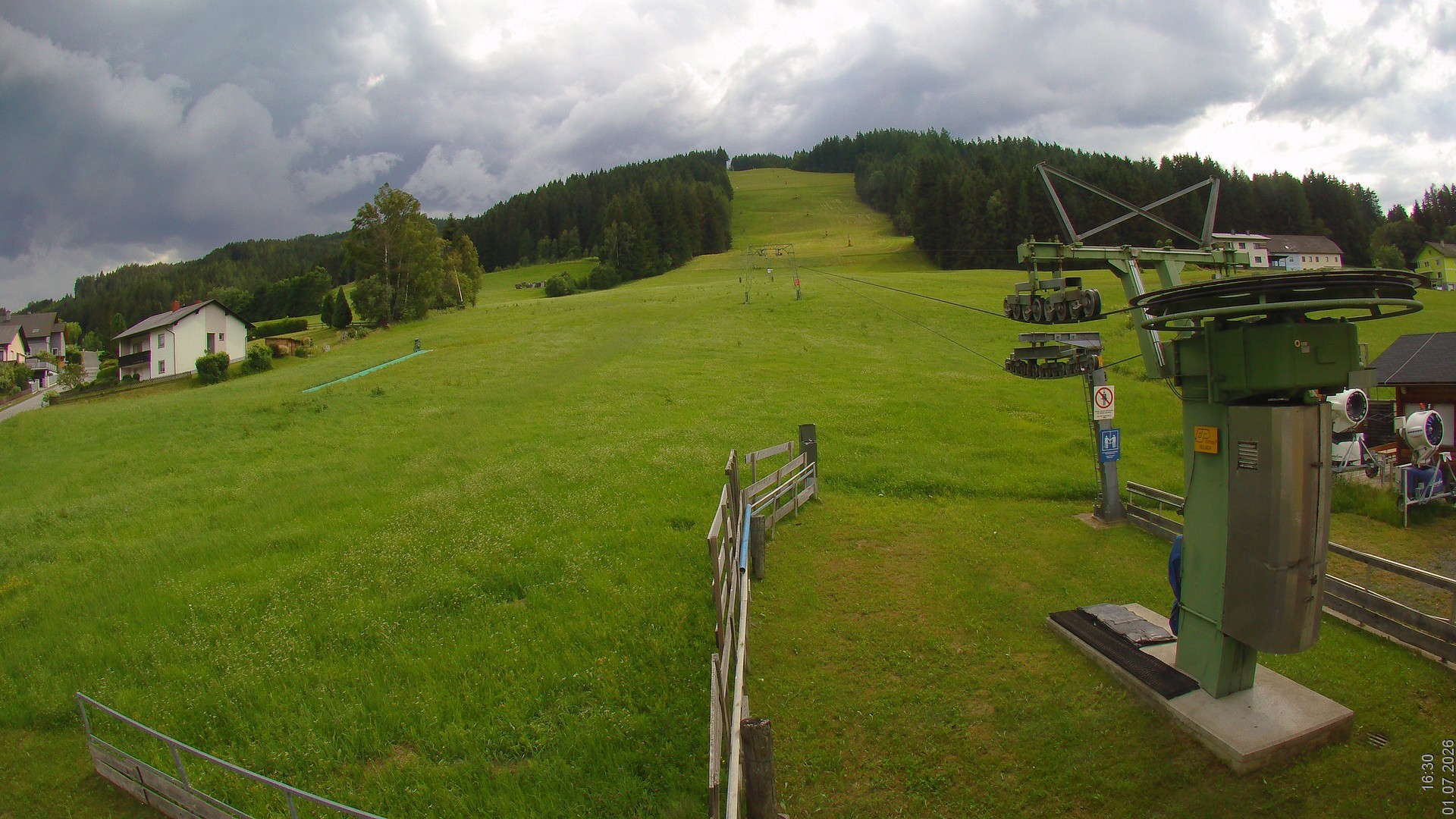 Archived image Webcam Obdach in Styria