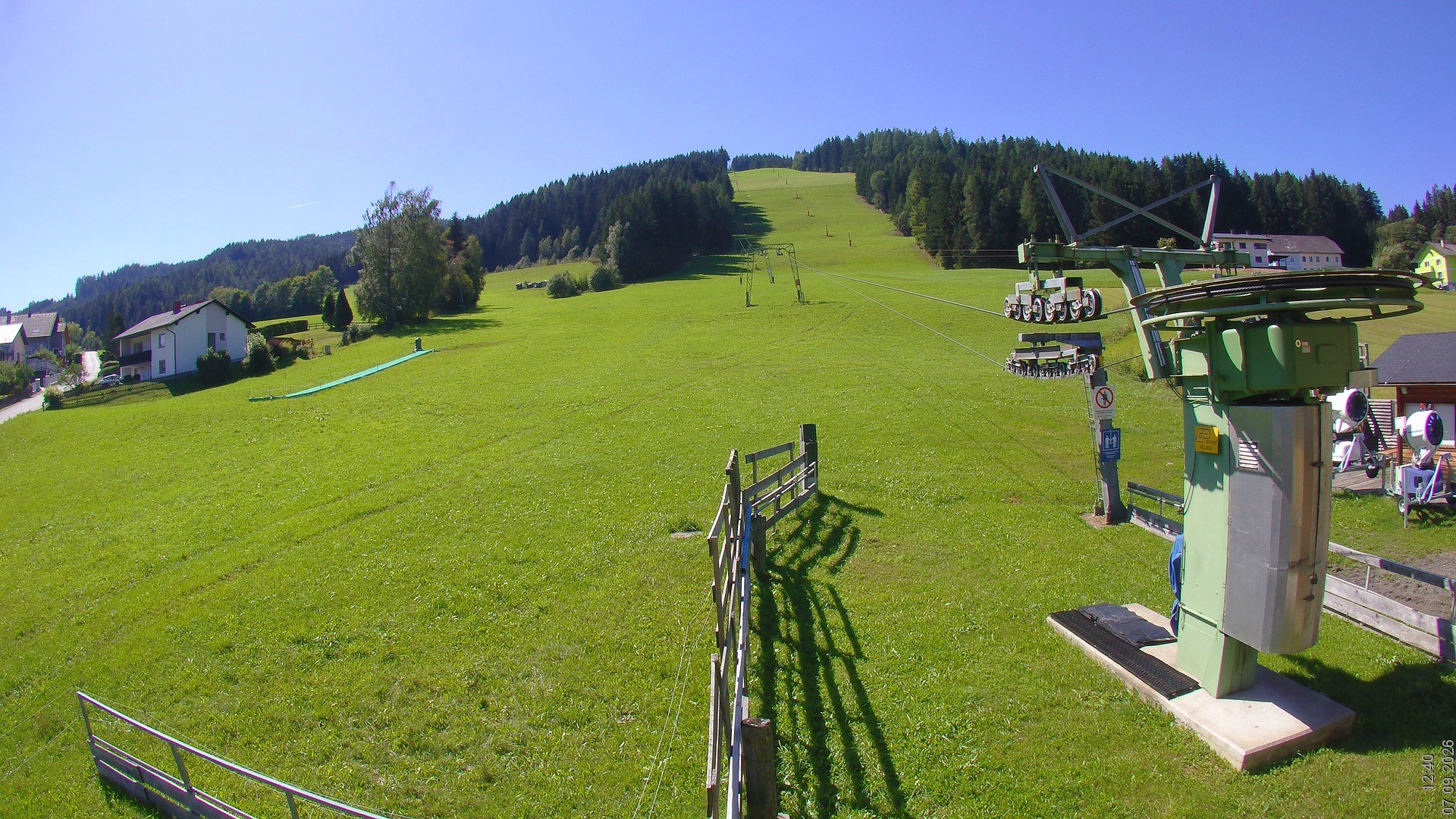 Archived image Webcam Obdach in Styria