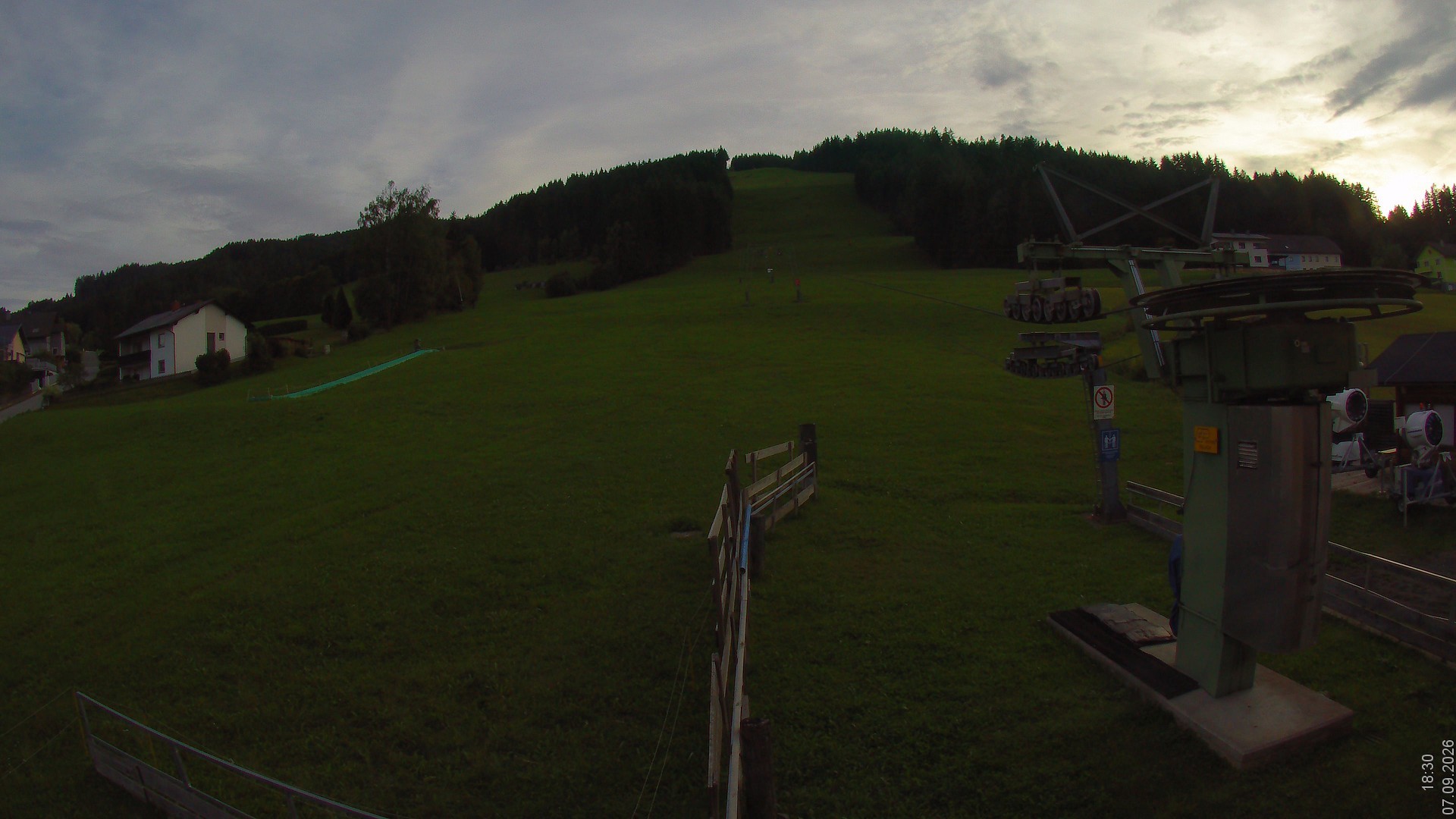 Archived image Webcam Obdach in Styria