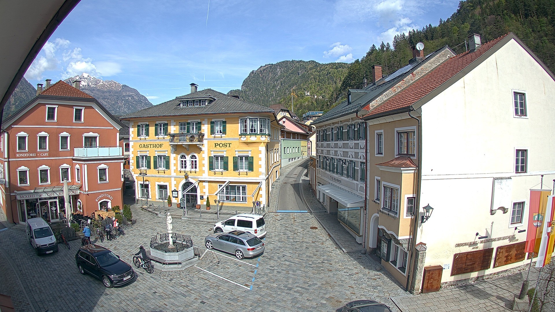 Archiv Foto Webcam Marktplatz Oberdrauburg