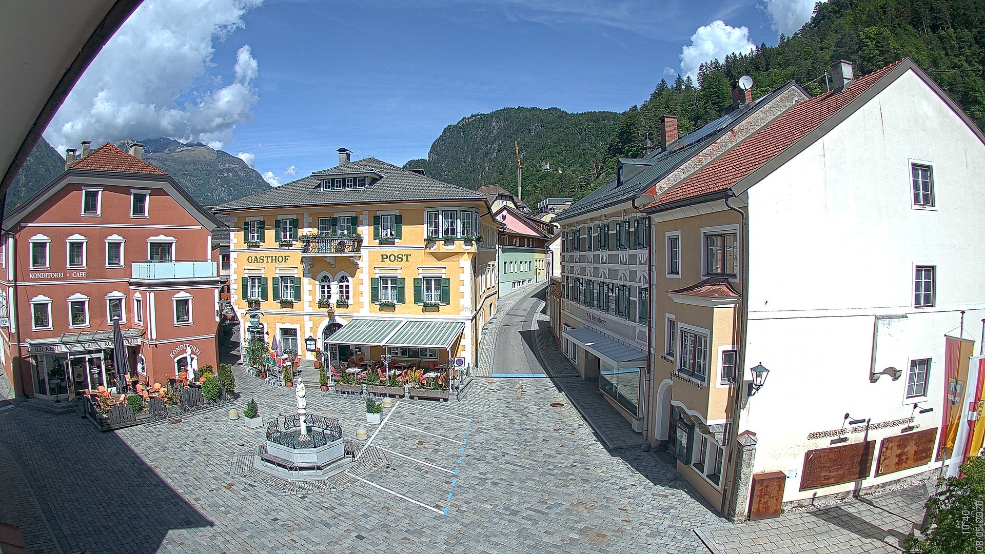 Archiv Foto Webcam Marktplatz Oberdrauburg