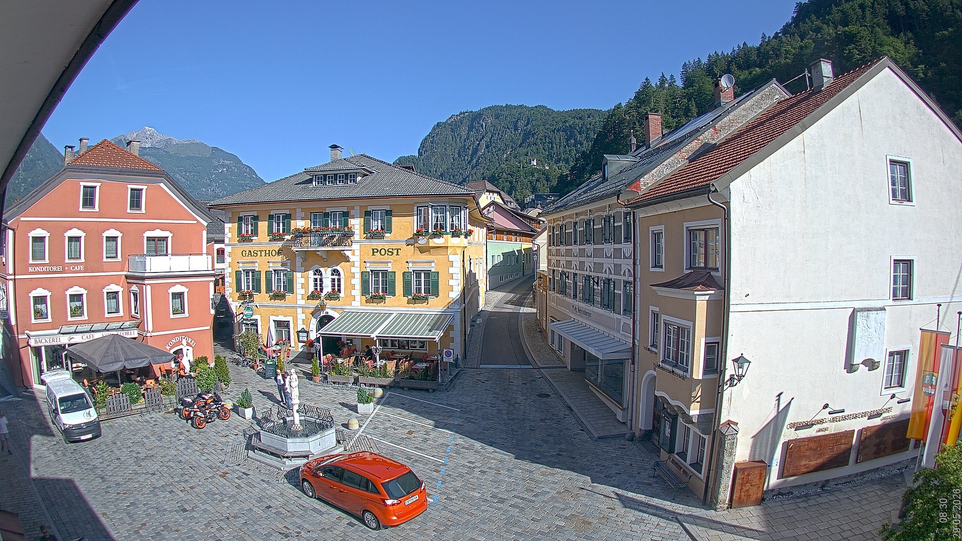 Archiv Foto Webcam Marktplatz Oberdrauburg