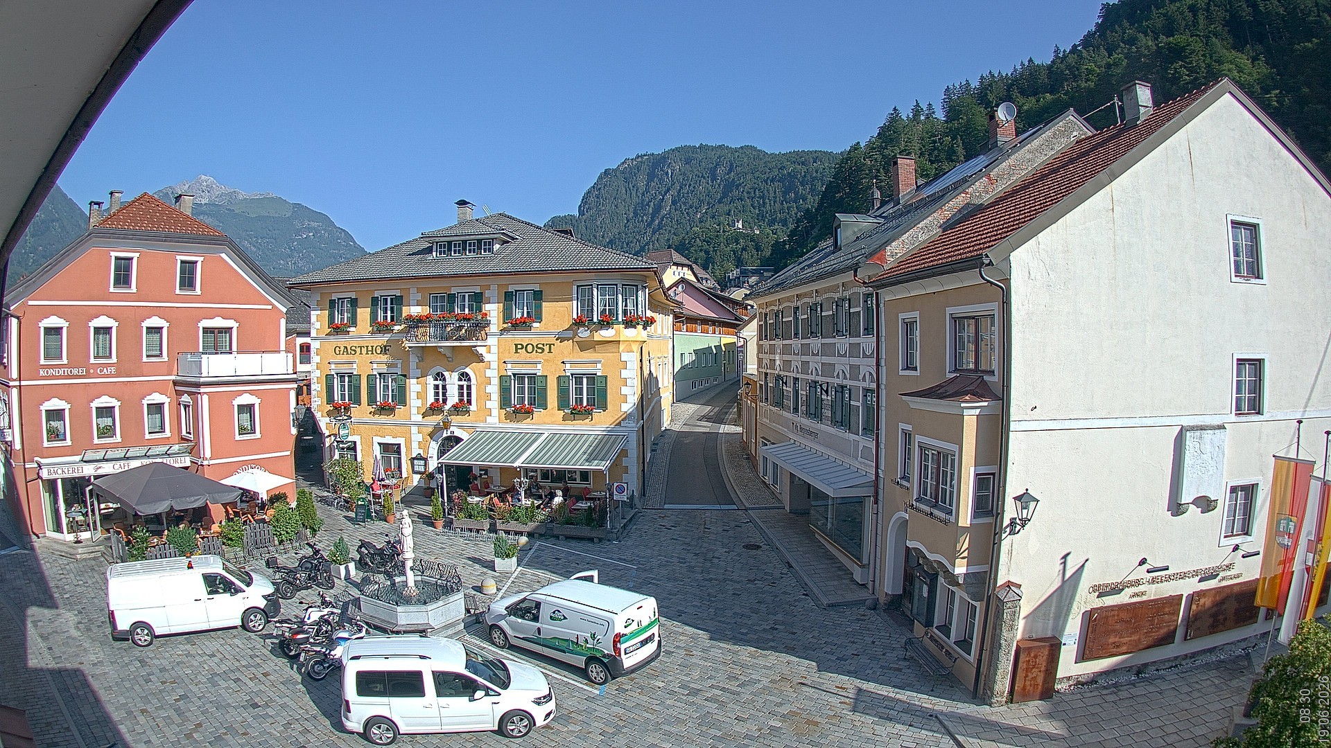 Archiv Foto Webcam Marktplatz Oberdrauburg