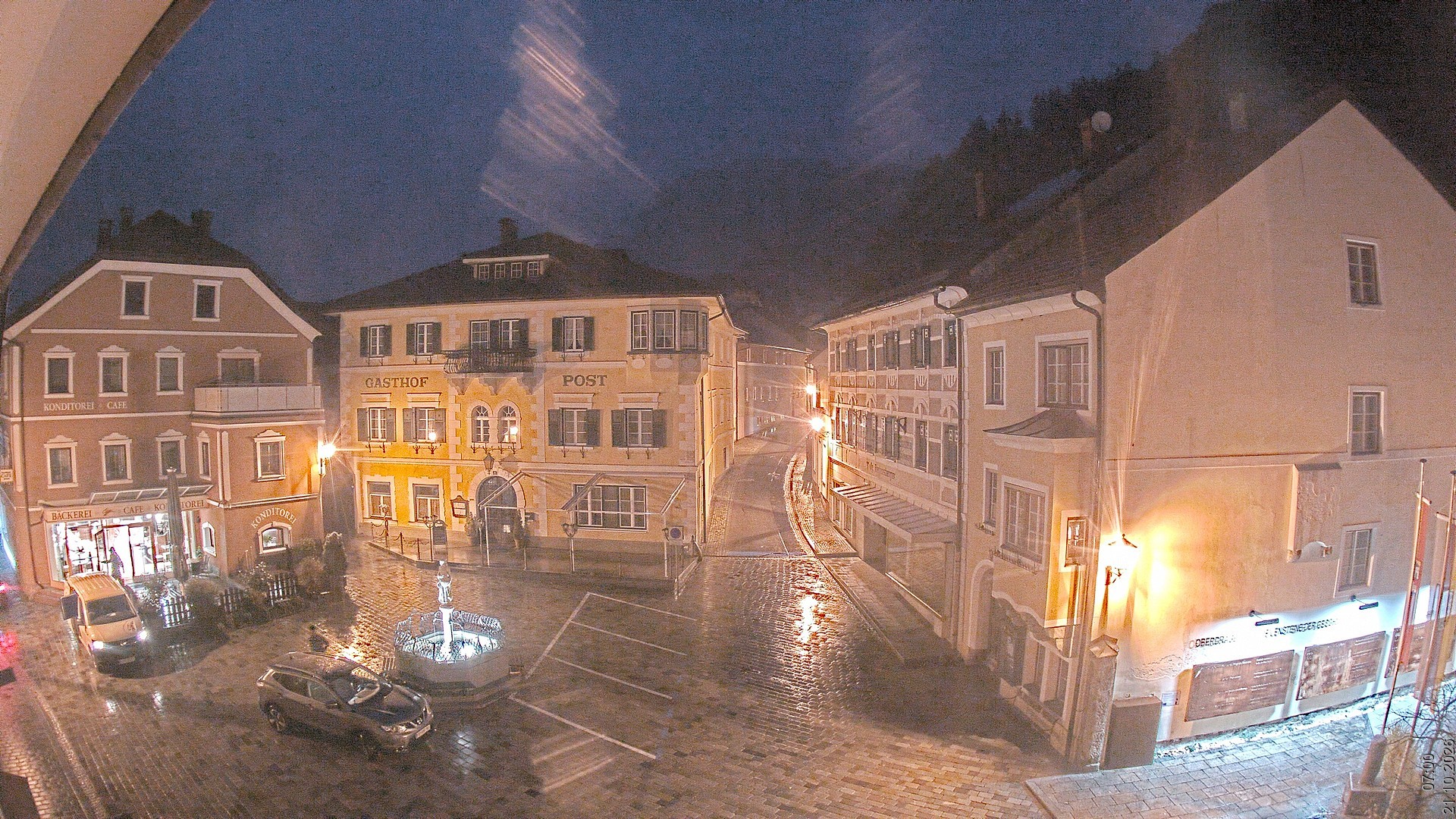 Archiv Foto Webcam Marktplatz Oberdrauburg