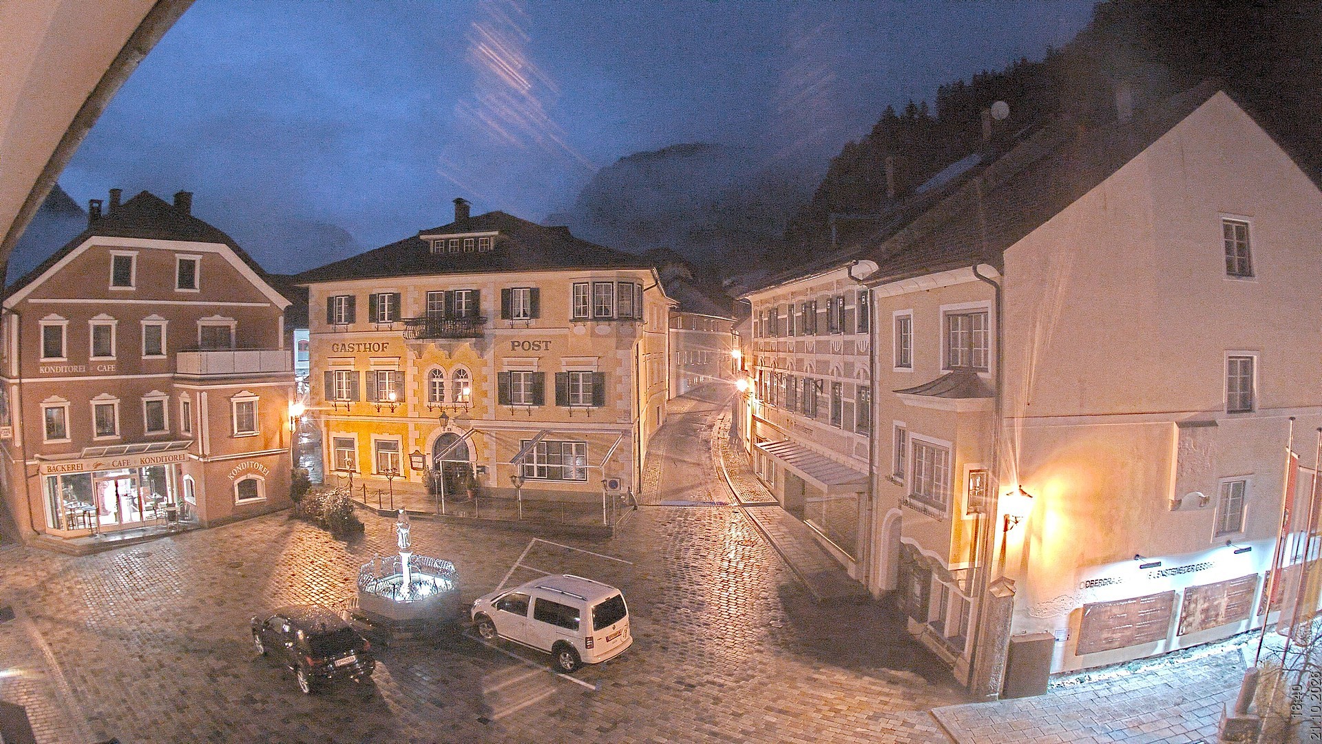 Archiv Foto Webcam Marktplatz Oberdrauburg