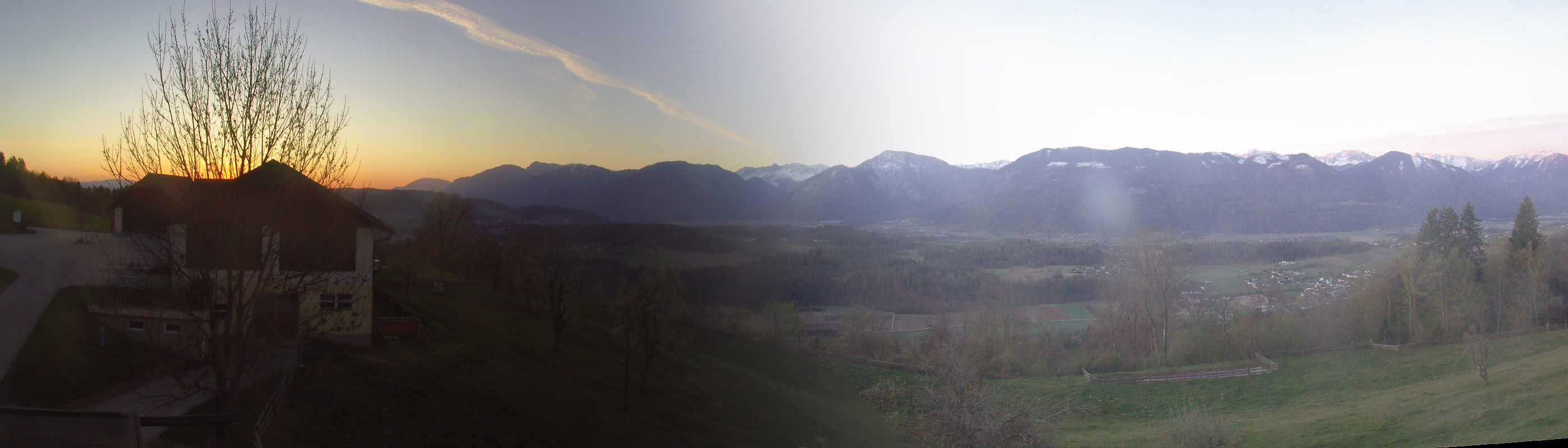 Archiv Foto Webcam Panoramablick Köttmannsdorf