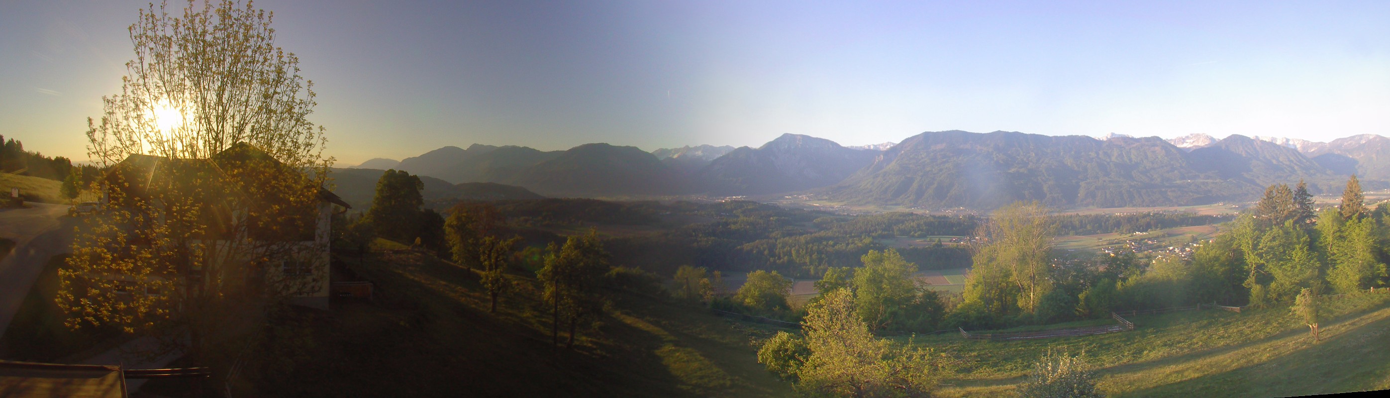 Archiv Foto Webcam Panoramablick Köttmannsdorf