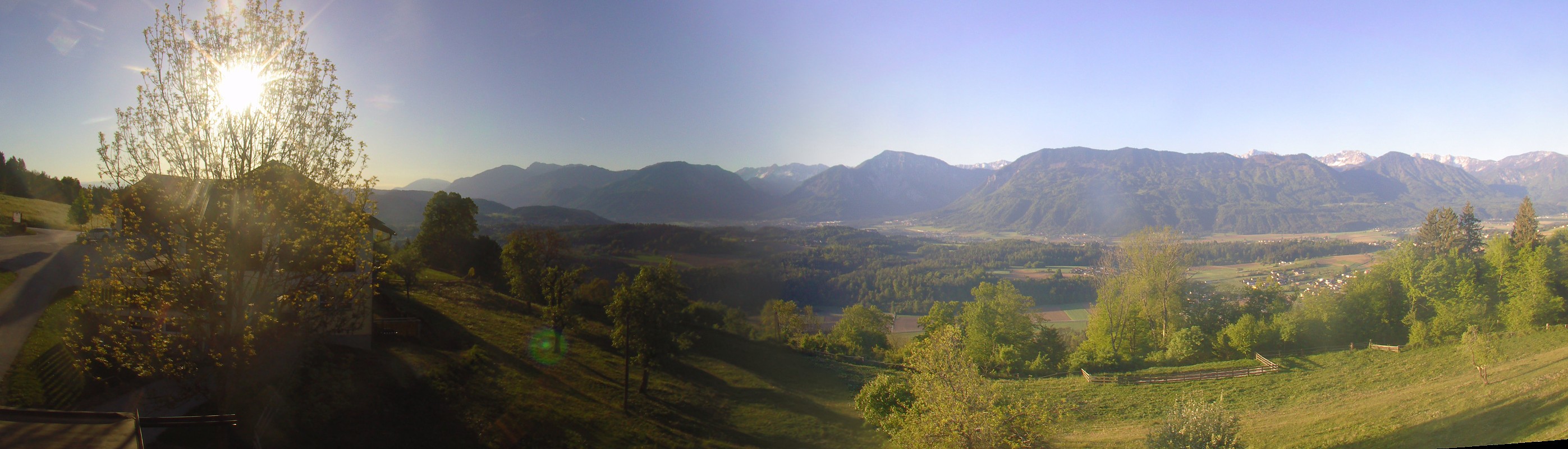 Archiv Foto Webcam Panoramablick Köttmannsdorf