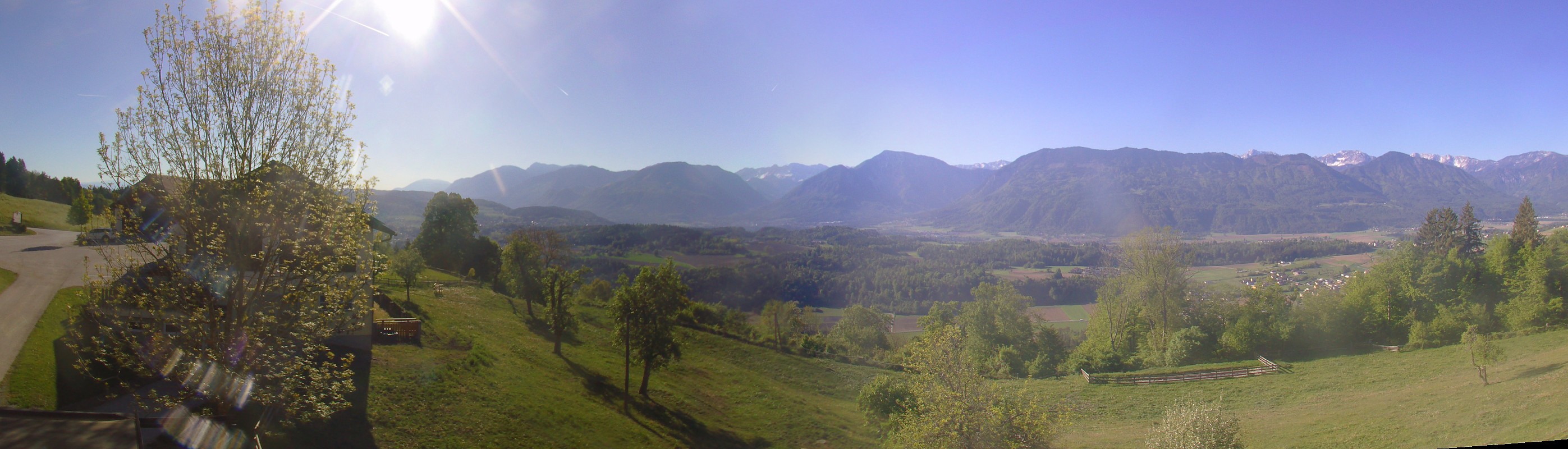 Archiv Foto Webcam Panoramablick Köttmannsdorf