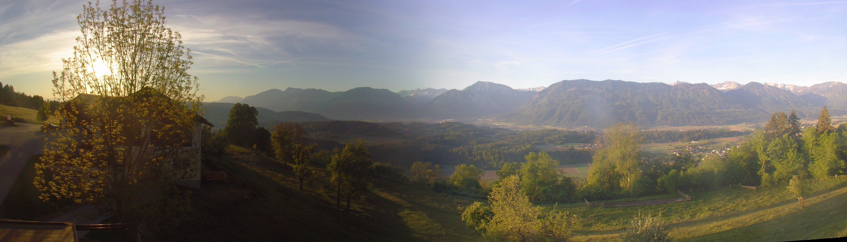 Archiv Foto Webcam Panoramablick Köttmannsdorf