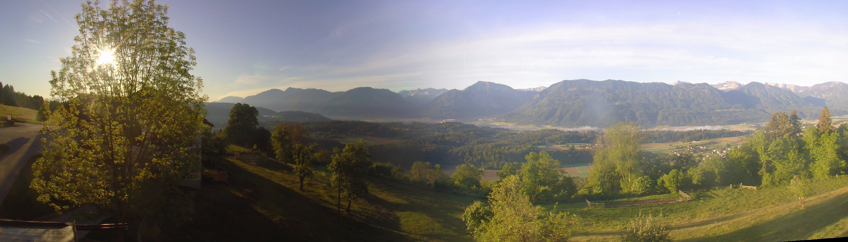 Archiv Foto Webcam Panoramablick Köttmannsdorf