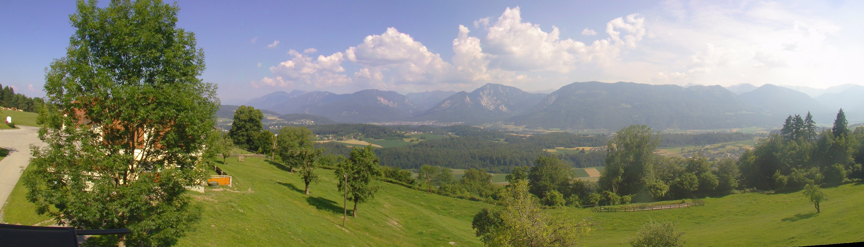 Archiv Foto Webcam Panoramablick Köttmannsdorf