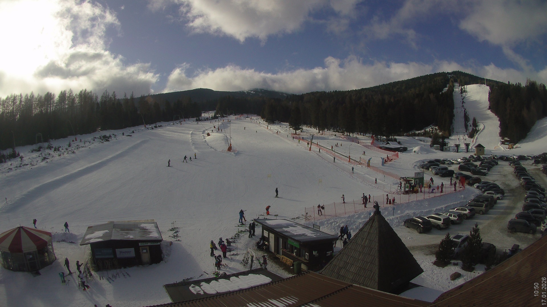 Archived image Webcam Rieseralm - Obdach - Styria