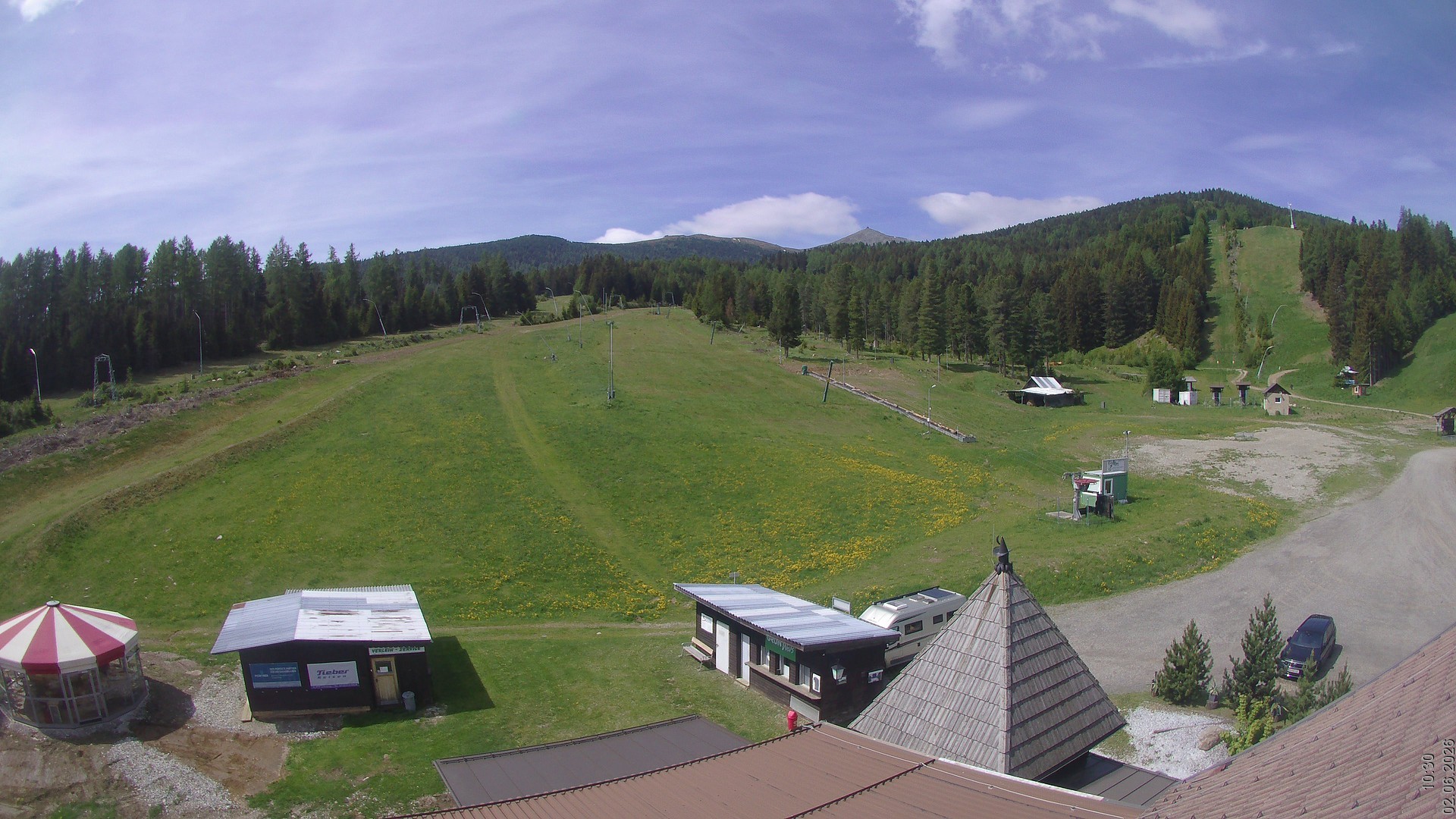 Archiv Foto Webcam Rieseralm - Obdach - Steiermark