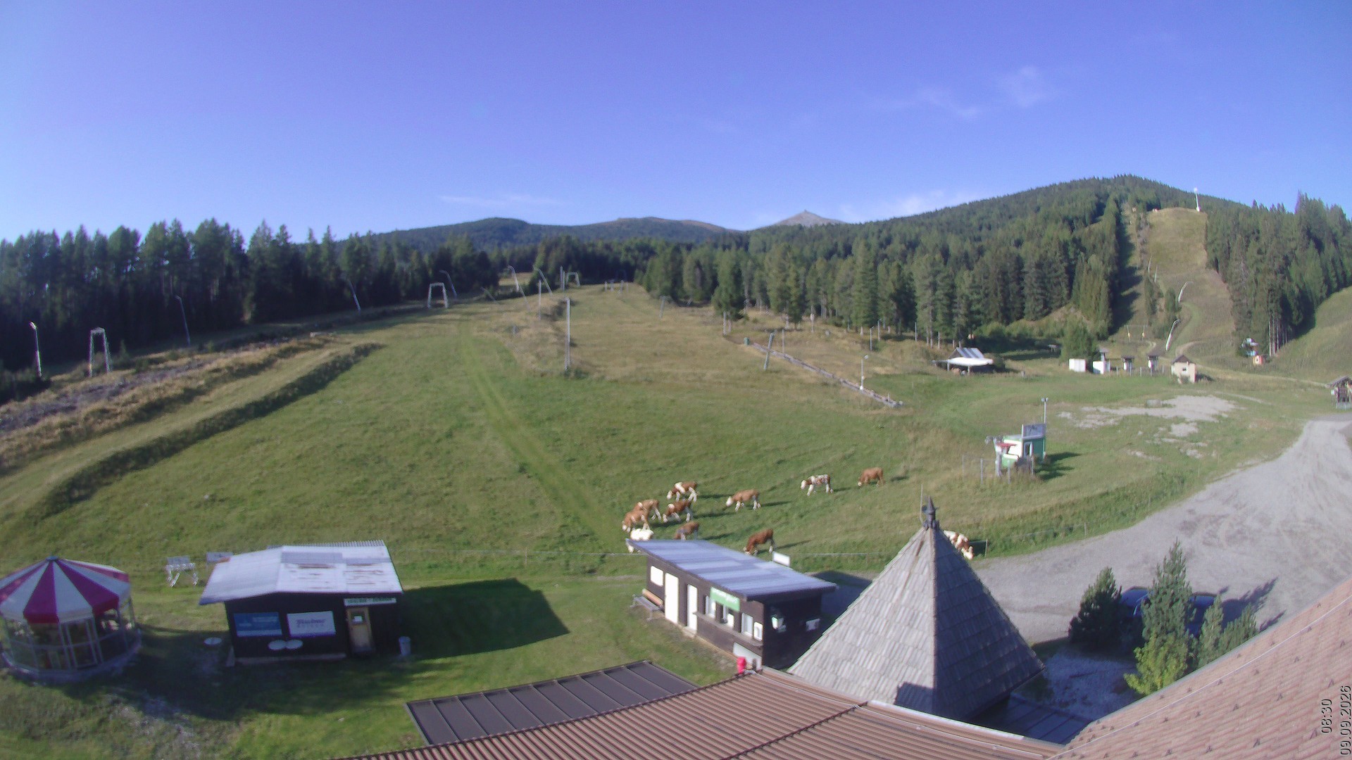 Archiv Foto Webcam Rieseralm - Obdach - Steiermark