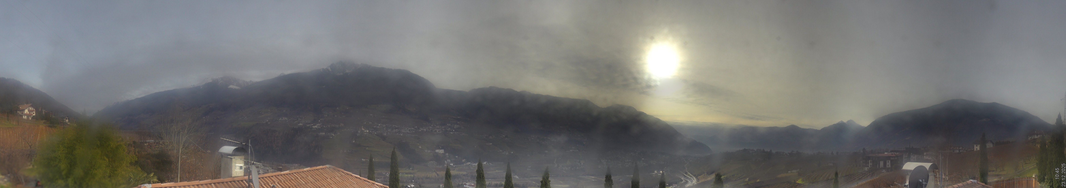 Archiv Foto Webcam Panorama Schenna