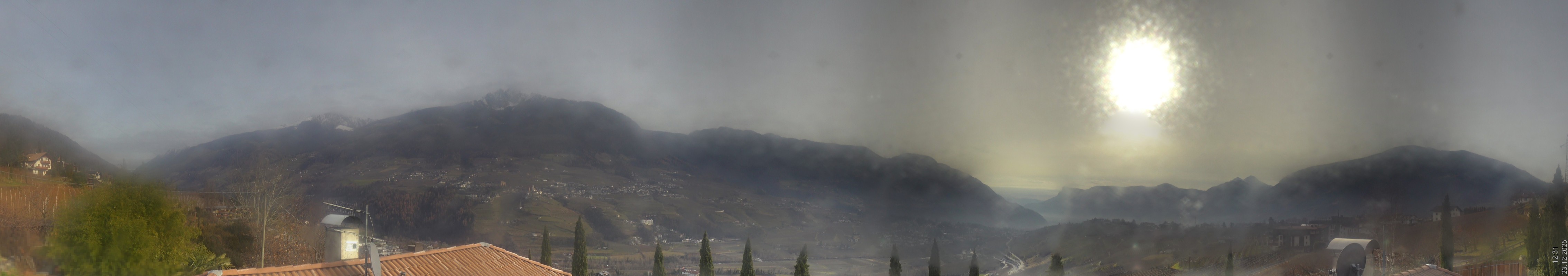 Archiv Foto Webcam Panorama Schenna