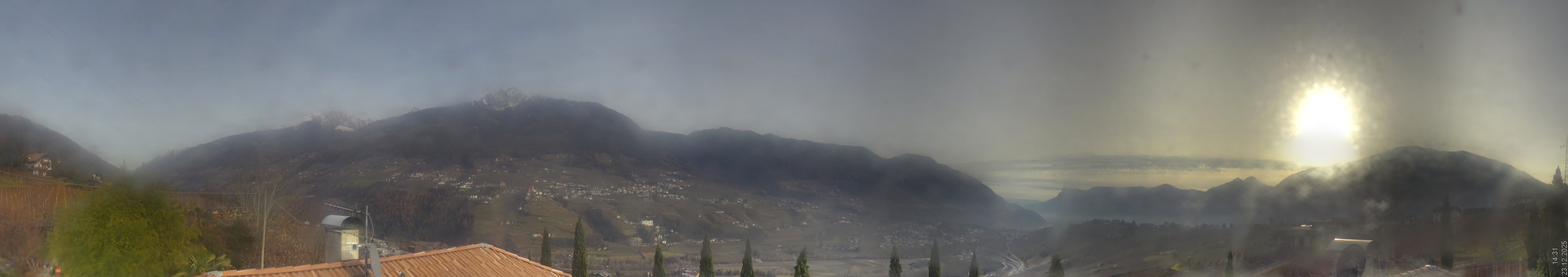 Archiv Foto Webcam Panorama Schenna