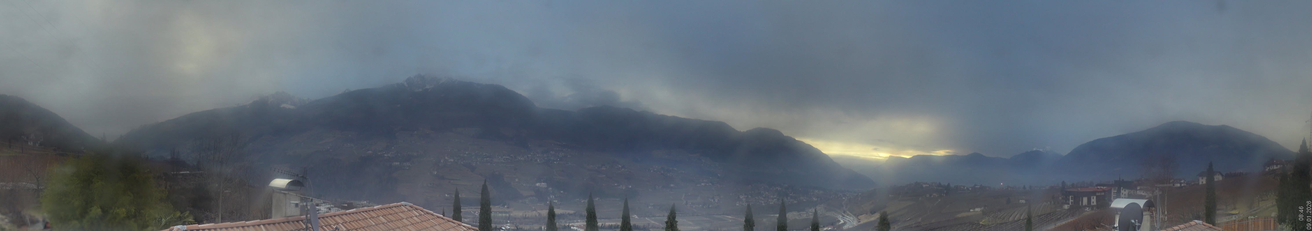 Archiv Foto Webcam Panorama Schenna