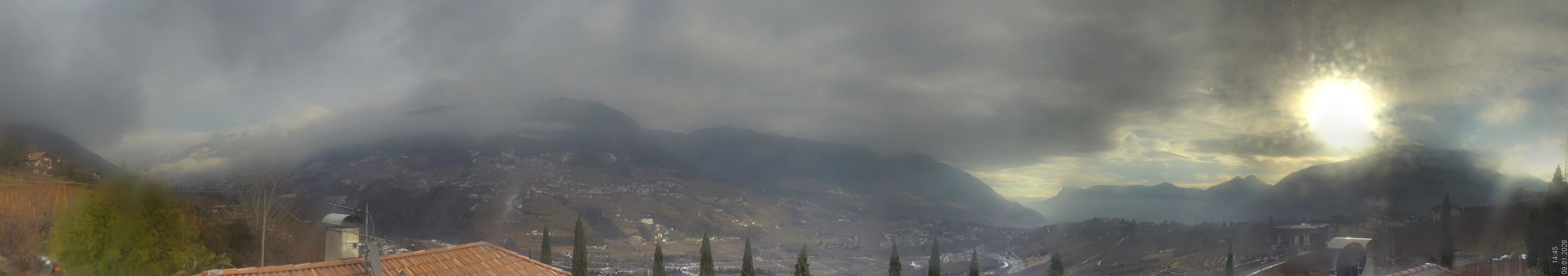 Archiv Foto Webcam Panorama Schenna