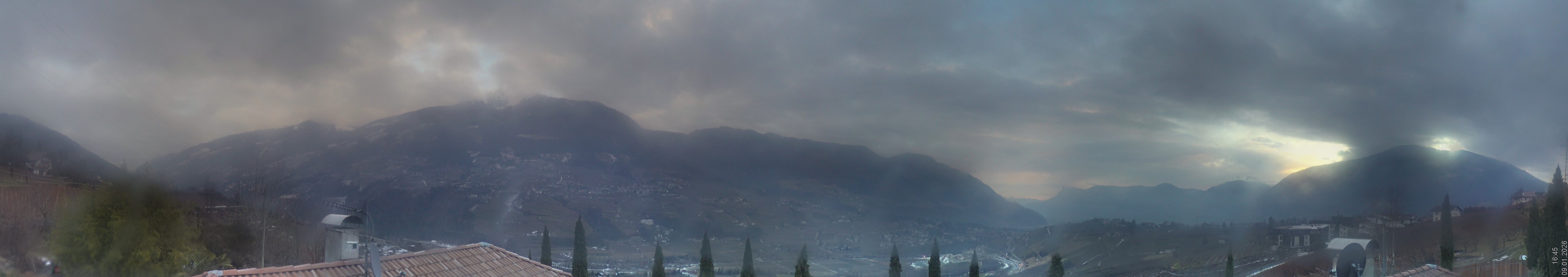 Archiv Foto Webcam Panorama Schenna