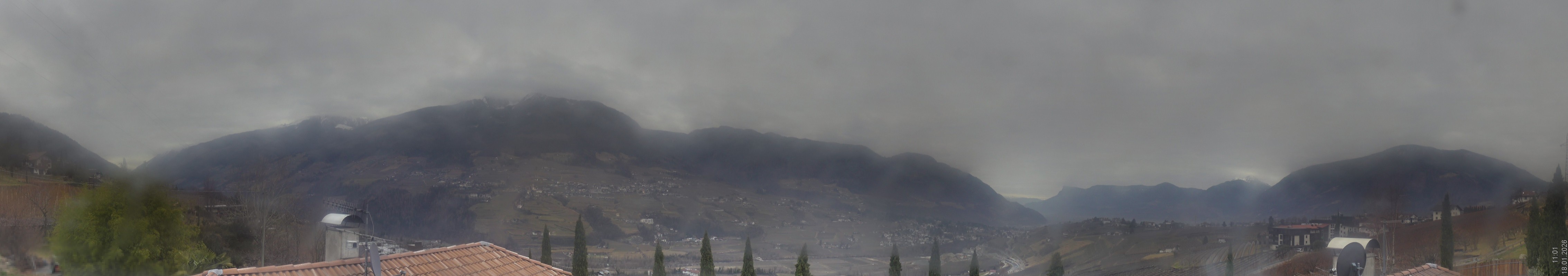 Archiv Foto Webcam Panorama Schenna