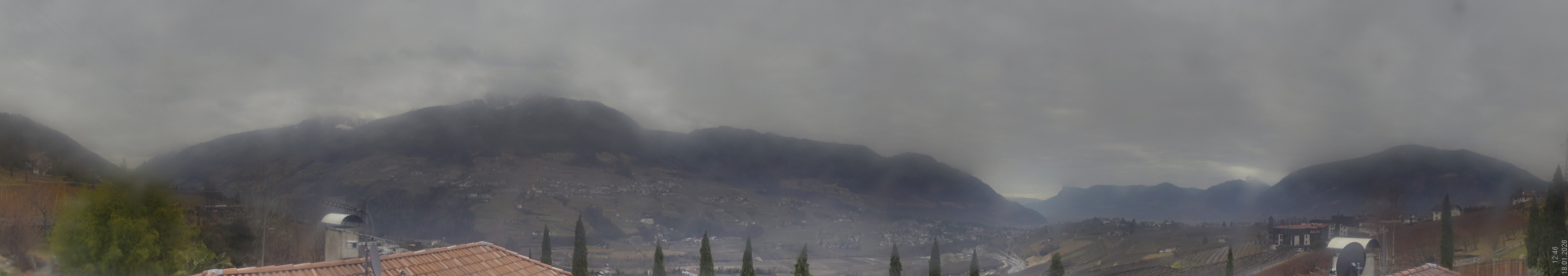 Archiv Foto Webcam Panorama Schenna