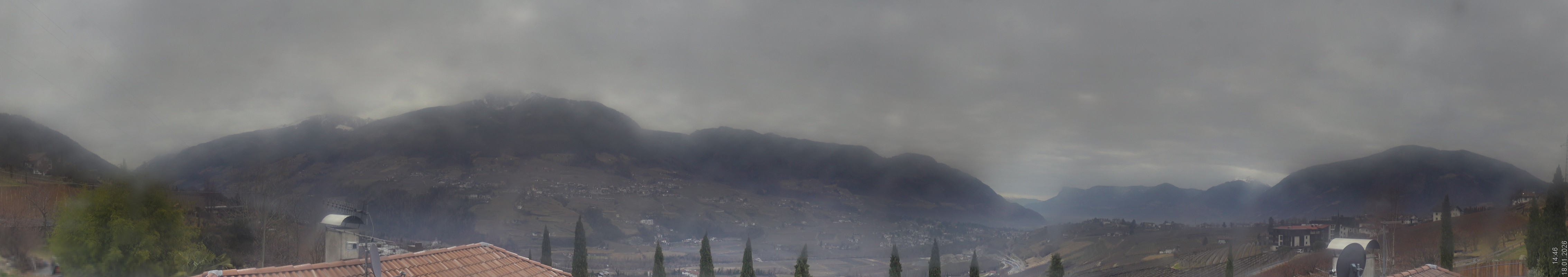 Archiv Foto Webcam Panorama Schenna