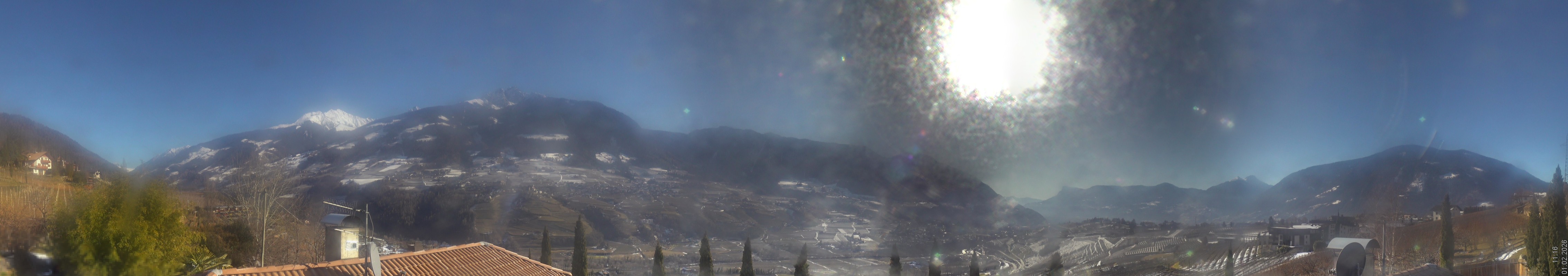 Archiv Foto Webcam Panorama Schenna