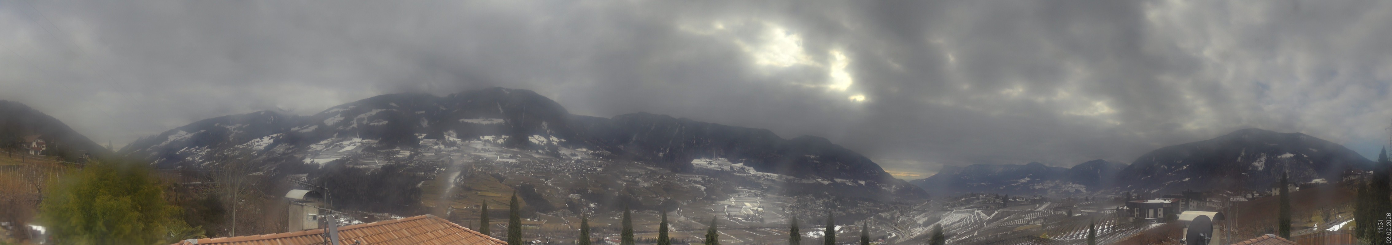 Archiv Foto Webcam Panorama Schenna