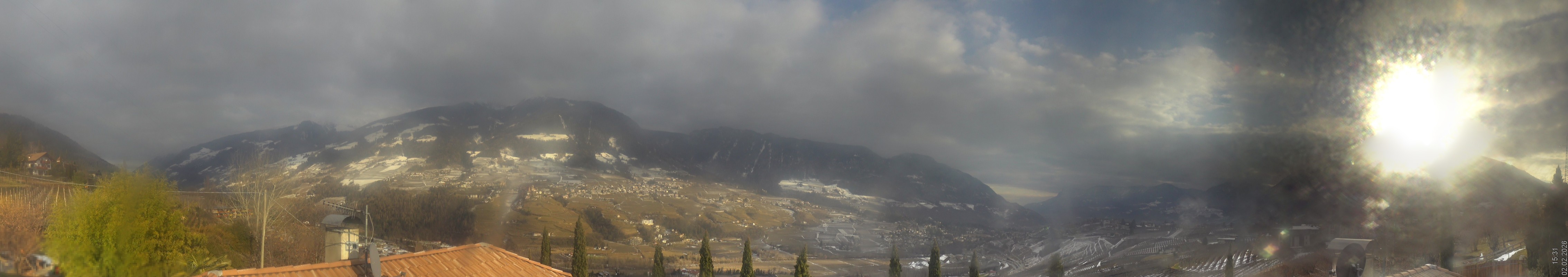 Archiv Foto Webcam Panorama Schenna