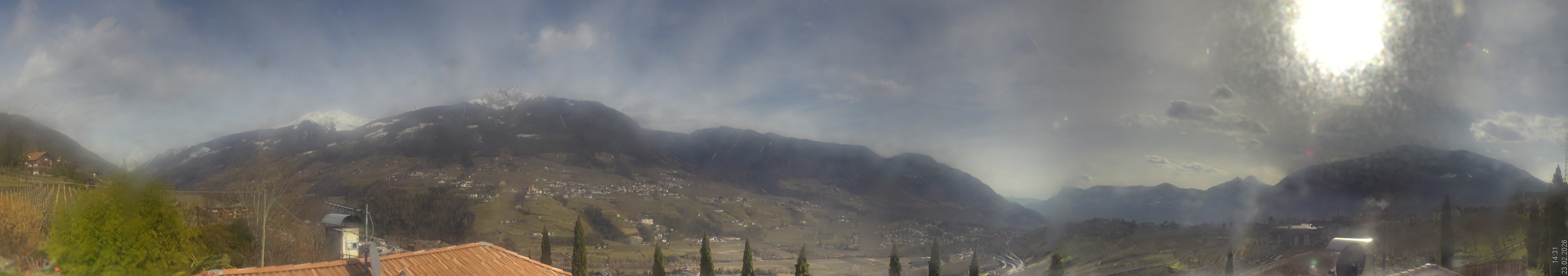 Archived image Webcam Schenna - South Tyrol