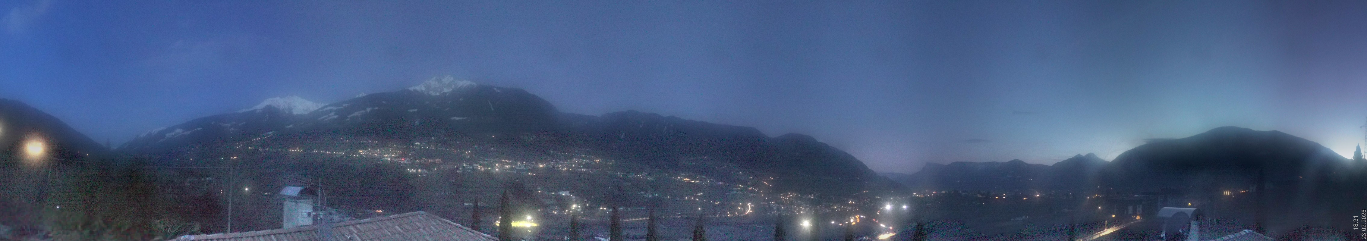 Archiv Foto Webcam Panorama Schenna