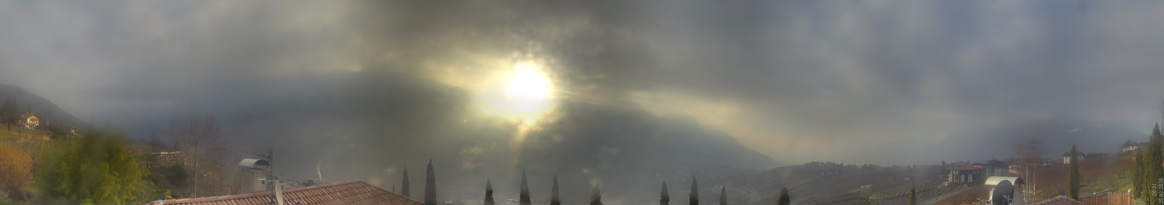 Archiv Foto Webcam Panorama Schenna